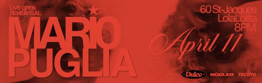 MARIO PUGLIA MONTREAL 11 DE ABRIL LIVE OPEN REHEARSAL ★★★